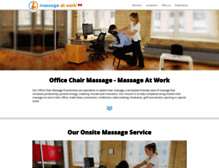 chairmassage.ca screenshot