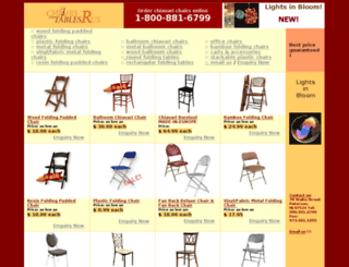 chairs-and-tables-r-us.com screenshot