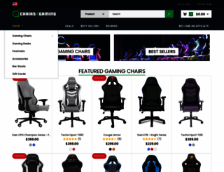 chairs4gaming.com screenshot