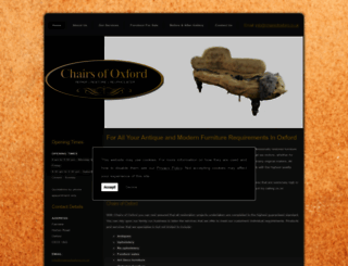 chairsofoxford.co.uk screenshot