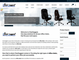 chairsuggest.com screenshot