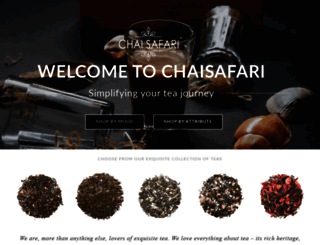 chaisafari.com screenshot