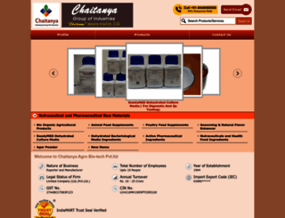 chaitanyagroups.com screenshot