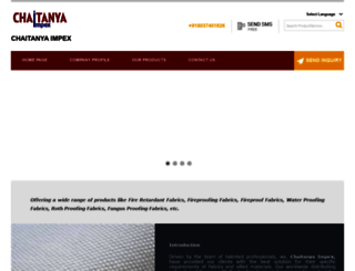 chaitanyaimpex.com screenshot