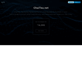 chaitea.net screenshot