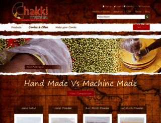 chakkimasala.com screenshot