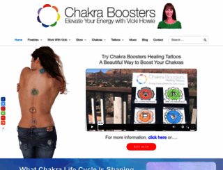 chakraboosters.com screenshot