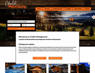 chalet-montagne.com screenshot