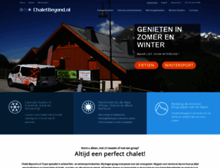 chaletbeyond.nl screenshot