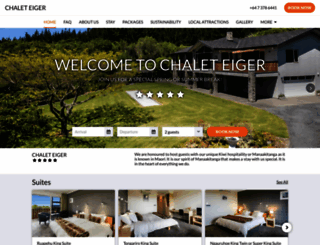 chaleteiger.co.nz screenshot