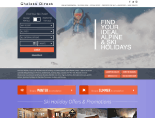 chaletsdirect.co.uk screenshot