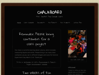 chalkboarddemo.wordpress.com screenshot