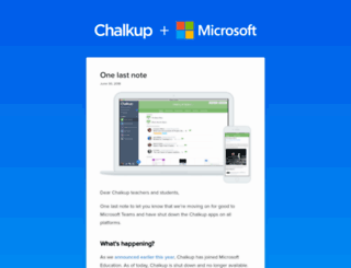chalkup.co screenshot
