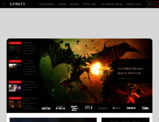 challenger.gfinityesports.com screenshot
