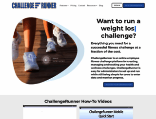 challengerunner.com screenshot