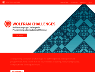 challenges.wolfram.com screenshot
