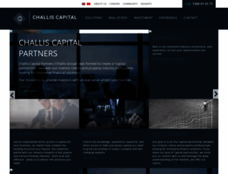 challiscapital.com.au screenshot