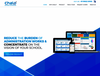 chaloschools.com screenshot