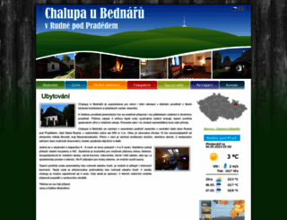 chalupaubednaru.cz screenshot