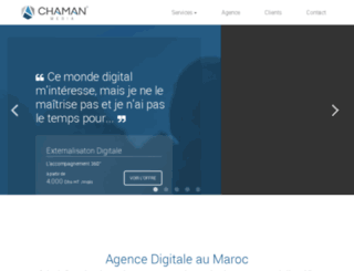 chamanmedia.com screenshot