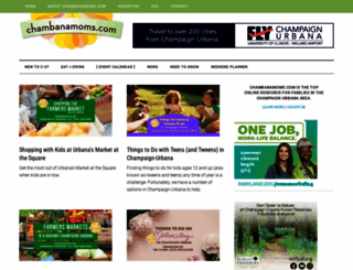 chambanamoms.com screenshot