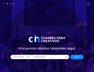 chambaparacreativos.com screenshot