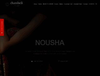 chambeilibridal.com screenshot