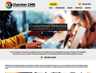 chambercms.com screenshot