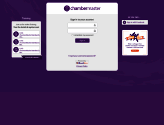 chamberlogin.com screenshot