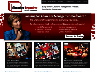 chamberorganizer.com screenshot