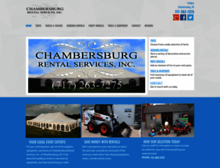 chambersburgrental.com screenshot