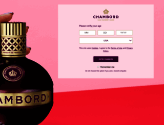 chambordonline.com screenshot