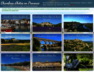 chambres-dhotes-provence.net screenshot