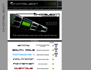 chameleon.synth.net screenshot