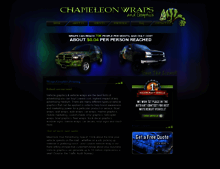 chameleonwraps.com screenshot