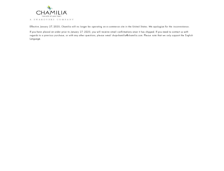 chamilia.com screenshot