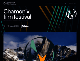 chamonixfilmfestival.fr screenshot