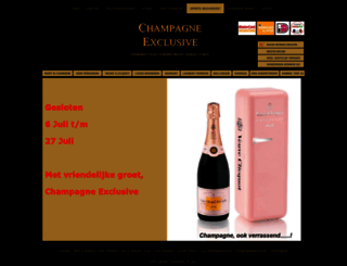 champagne-exclusive.nl screenshot