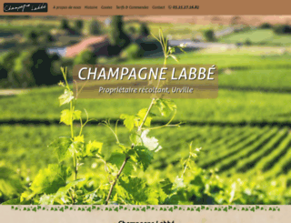 champagne-labbe.fr screenshot