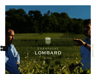 champagne-lombard.com screenshot