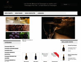 champagnepascher.fr screenshot