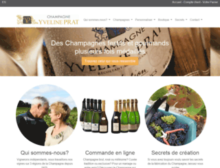 champagneprat.com screenshot