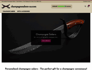 champagnesabres.co.uk screenshot