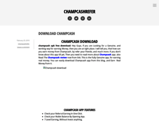 champcashrefer.wordpress.com screenshot