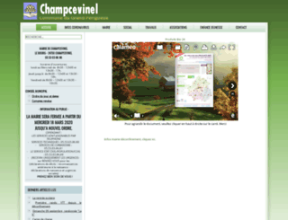 champcevinel.net screenshot