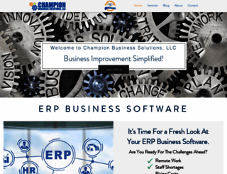 champion-business-solutions.com screenshot