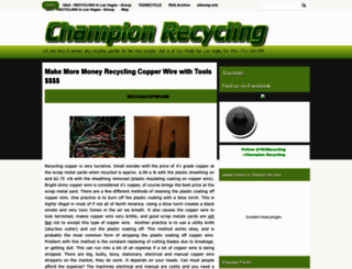 champion-recycling.blogspot.com screenshot