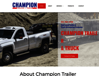 champion-trailer.com screenshot