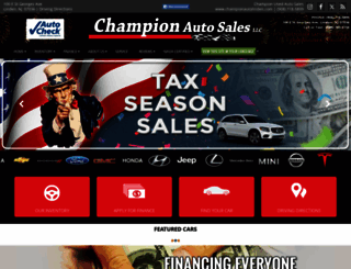 championautolinden.com screenshot