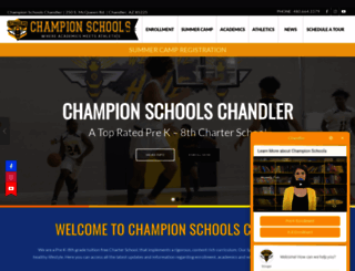 championchandler.org screenshot